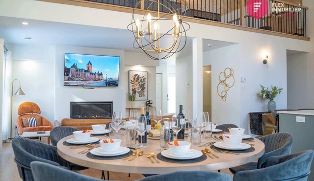 Private spa & luxury 12 people - near Quebec City
