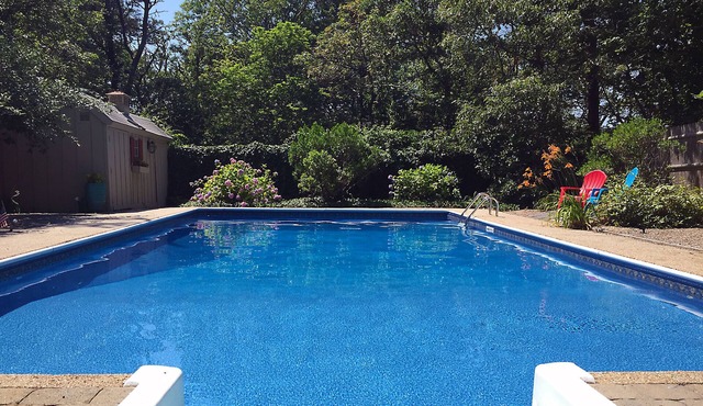 Private, spacious 5 bedroom mini-estate with heated pool and central AC