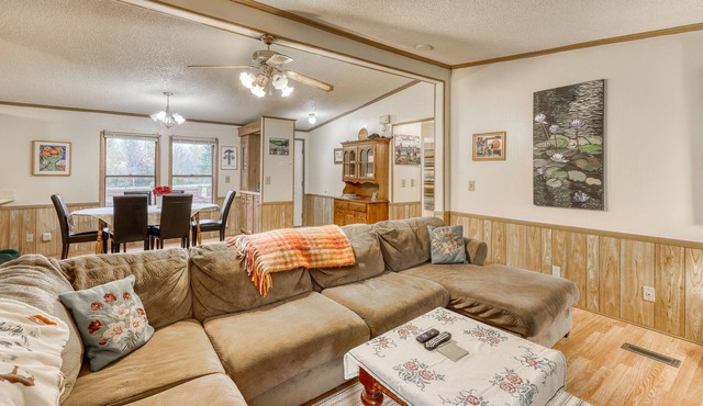 Private Stowe Home w/ Fire Pit, Game Room, Free WiFi, Close to Skiing and Golf