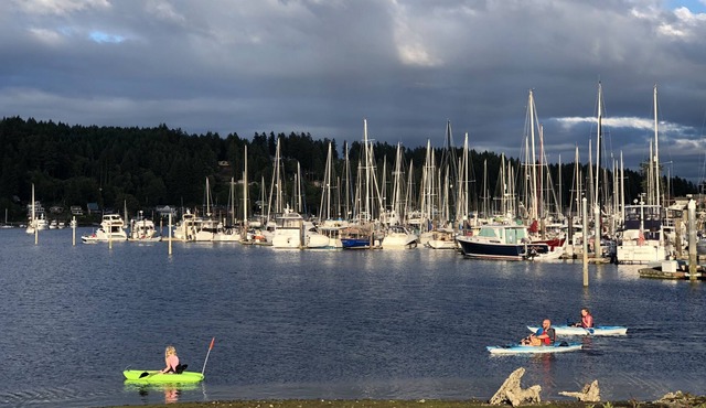 Private studio by the harbor