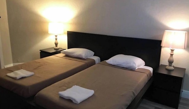 Private Suite # 12, few minutes walk to beach.