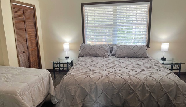 Private suite 3 BR 1 BA with pool, balcony, boat parking