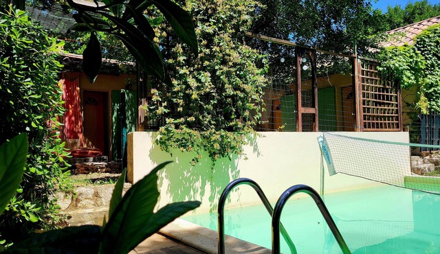 Private swimming pool in Provencal house