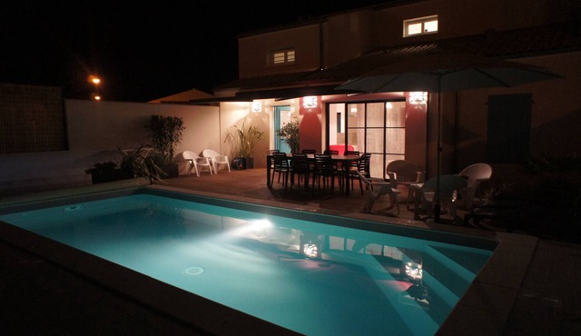 Private swimming pool at 29°C - Maison de Vesta