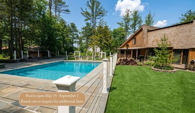 Private Tennis Court, Outdoor BBQ, Porch & Yard