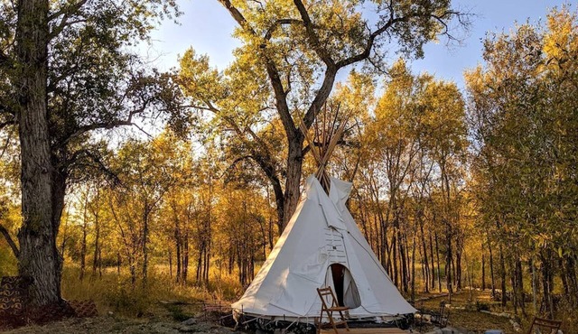 Private Tipi Rental in Paonia, Ideal for Colorado Glamping