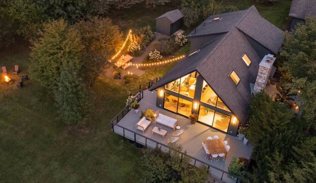 Private upstate home nestled in the Hudson Valley