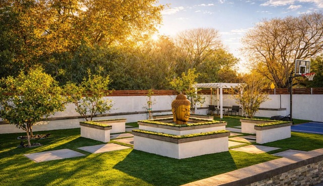 Private Villa w/Pool, Spa, Gym, Sauna, Spectacular Backyard, & 2 miles to Strip