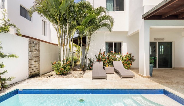 Private villa with pool, enjoy the Dominican Caribbean.