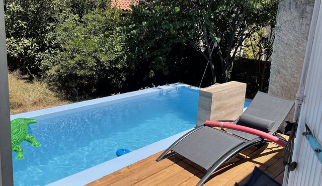 Private villa with swimming pool and parking