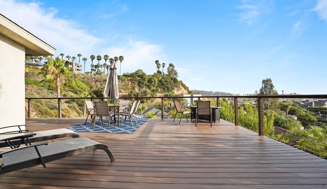 Private Villa with Pool, Racetrack & Ocean Views.