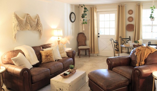 Private, Walkout Boho Basement Beyond the Bridge - Farm Property 5 min from I-25
