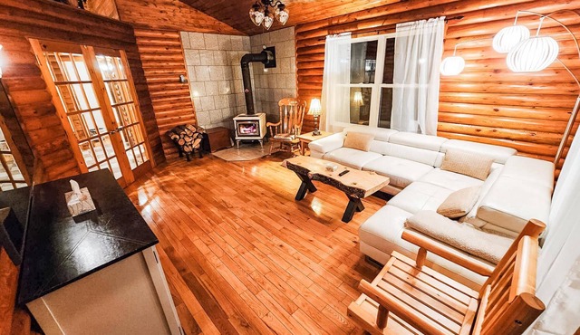 Private Waterfront Cabin with Hot Tub & Swim/Boat Dock