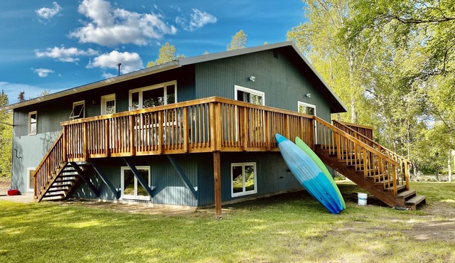 Private Wooded Acres at Fort Alaska - Sleeps 10 comfortably expandable to18