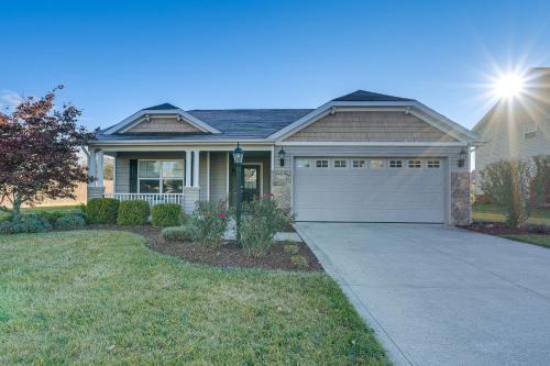 Private Yard and Pond Views Fort Wayne Family Home!