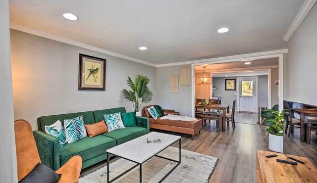 Private Yard + Fire Pit: Commerce Home!