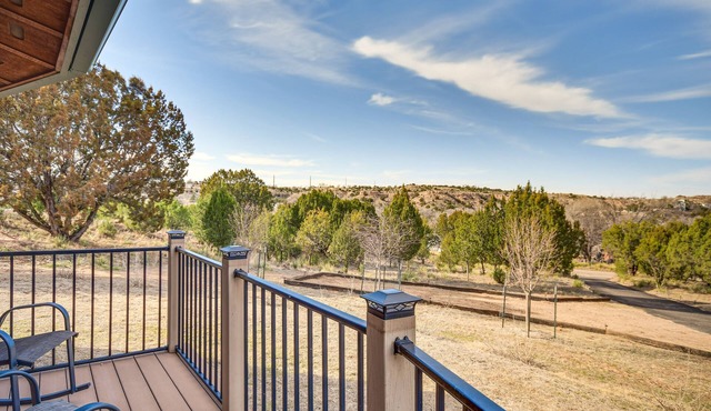Private Yard & Fishing Dock: ‘Canyon Rim Retreat’