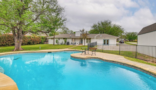 Private Yard + Outdoor Pool: Spacious Prosper Home