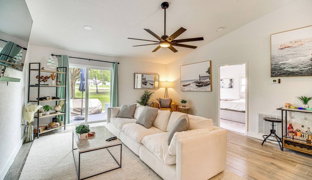 Private Yard + Patio: Central Sebastian Home!