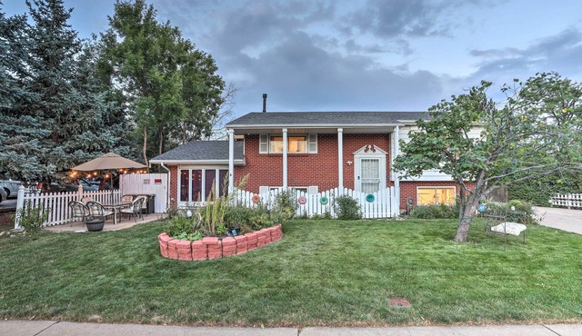 Private Yard + Patio: Denver Area Home!
