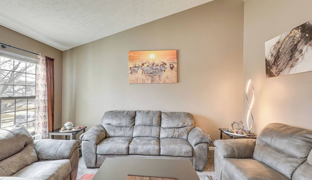 Private Yard & Patio: Spacious Retreat in Omaha!
