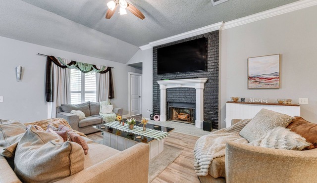 Private Yard & Patios: Family Home in LaPlace!