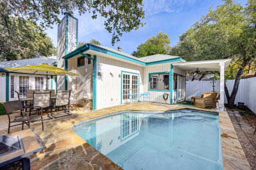 Private Yard w/Pool: Quiet Getaway in San Antonio