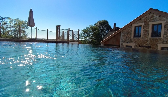 Privatisation Complète du Gîte à la Campagne Avec Piscine, Spa, Sauna, Hammam