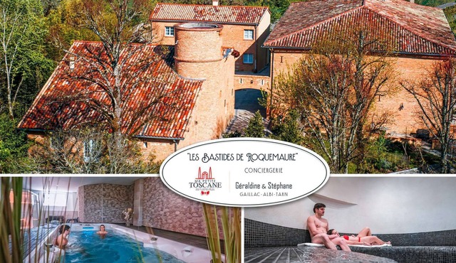 Privatisation of the estate - Swim spa - Hammam - Sauna - 40 pers.