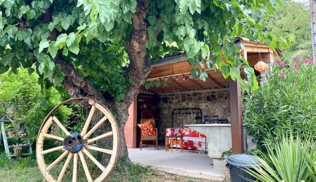 Proche Ardèche, Beau mas Avec Piscine en Pleine Nature