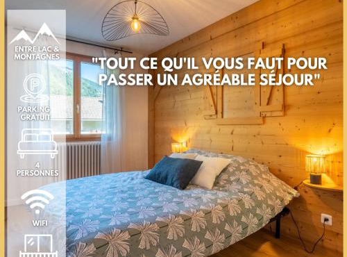 Proche centre Thônes, Apt Cosy entre Lac&Montagnes