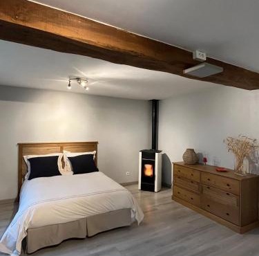 Proche Chinon, petite maison cosy à la campagne