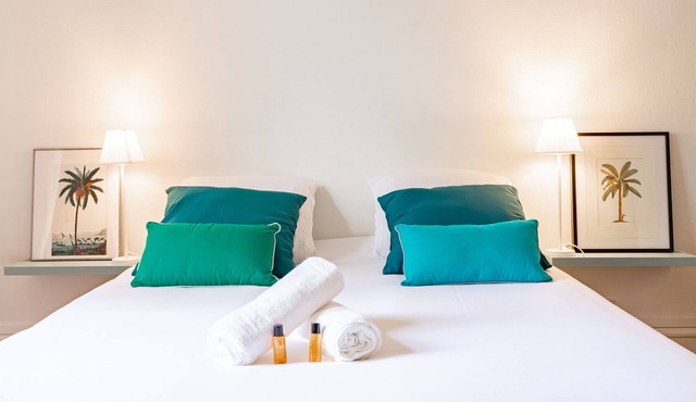 Proche Place Darcy, Adorable Deux Pièces au Calme, Avec Terrasse et vue Jardin