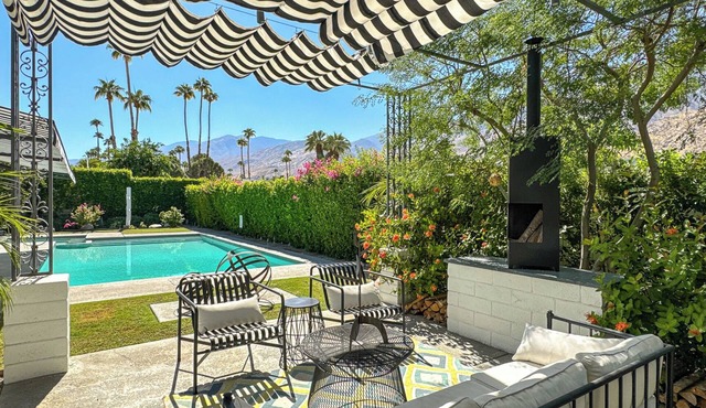 Professionally-Decorated Mid-Century Modern South Palm Springs Home