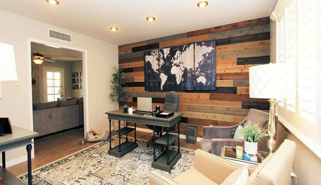 Professional’s dream home. Pet friendly. No pet fees. 3-BR, office, gym, laundry