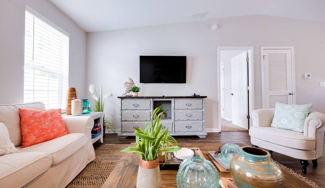 PROMO 20% WEEKLY/35% MONTHLY DISCOUNTnCharming Turtle House, 1 Mile to Flagler
