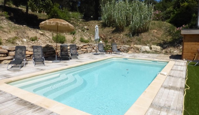 Promo: Villa 4 * comfort 9 pers., Quiet private pool, Provence 800m villag