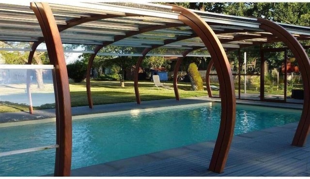 Promotion Authentic dovecote with heated pool in 15000m² park