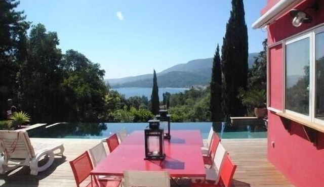 PROMOTION up to -20% , Magnificent Villa Riviera, sea view, infinity pool, A/C