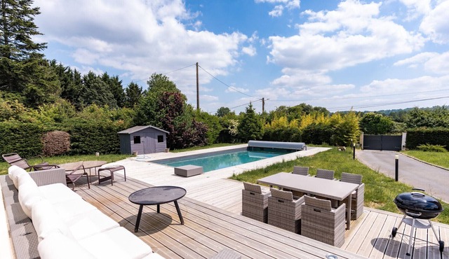 Property with heated pool