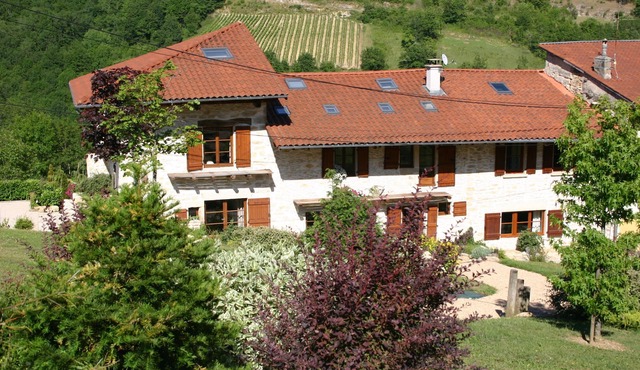 Property for rent large landscaped garden and terrace with beautiful view of the valley