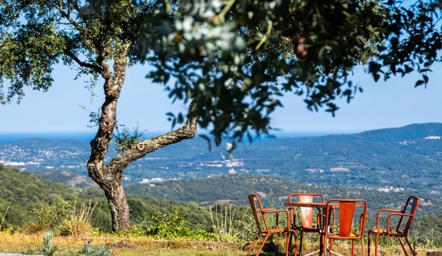 Provençal Stone Mas sea view | heated pool, tennis, pétanque | 20 min St-Tropez