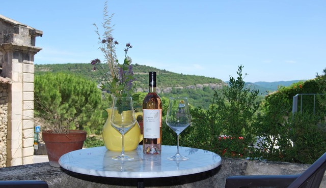 Provence House With Mountain and Country Views and Bistro Next Door