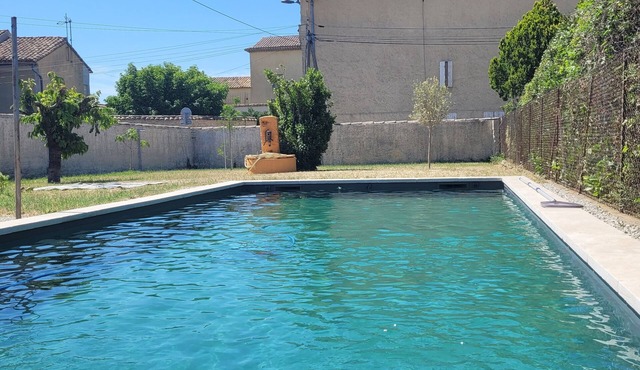 Provencal village house with garden and swimming pool
