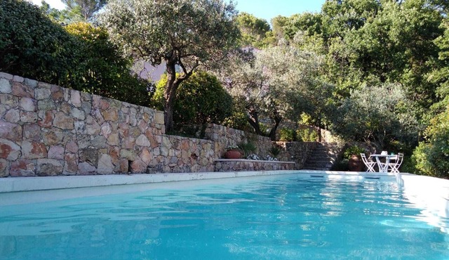 Provençal cottage cottage with a private pool