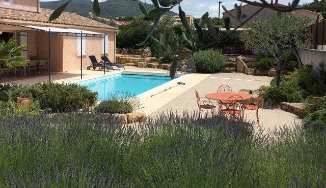Provencal house with private heated pool and garden, 6 to 8 people