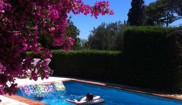 Provencal Mougins Village House with Garden and Pool