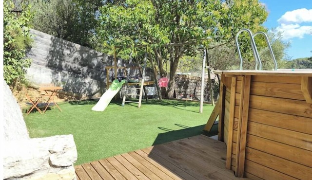 Provençal villa in pinewoods with fireplace, pets welcome