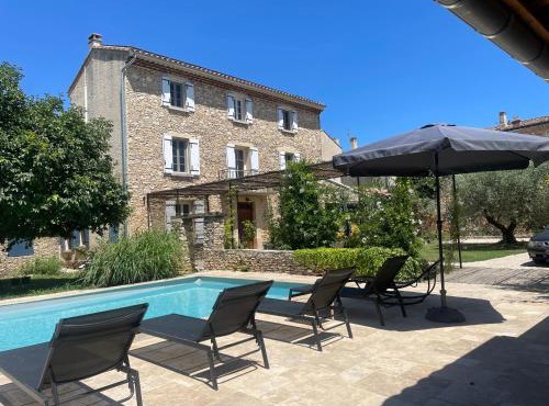 Provenzalisches Landhaus Les Martinets am Fuße des Mont Ventoux