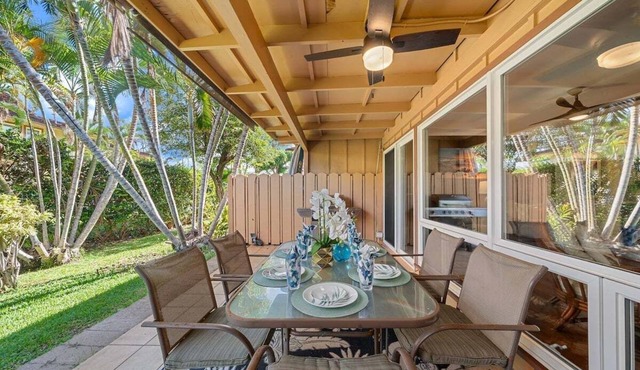 Puamana 153-4 Spacious 3BR & Steps to Beach, Oceanfront pool